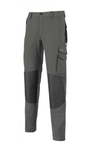 Pantalone LOGICA PAPETE/2 , estivo, Super Stretch,traspirante, elastico,tasche frontali con zip, colore grigio
